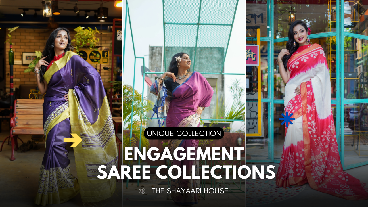 Engagement Saree Collection